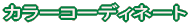 �J���[�R�[�f�B�l�[�g